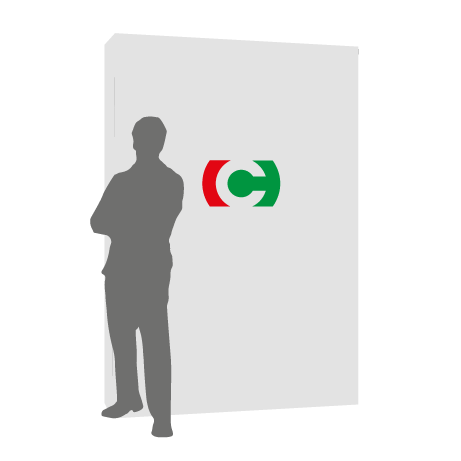Textilfaltwand