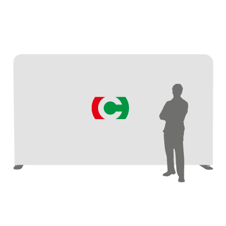 Textilwand ALU