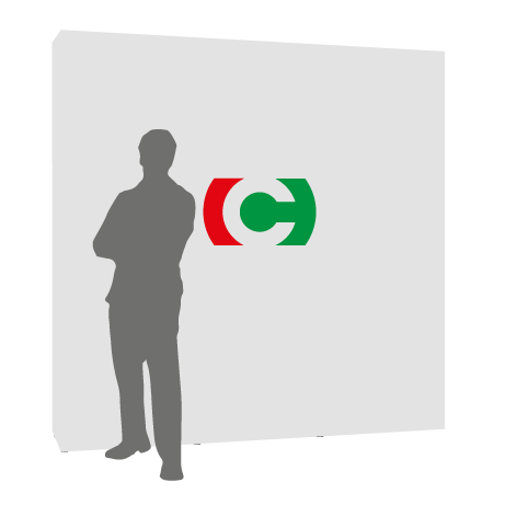 Textilfaltwand