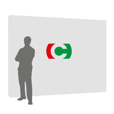 Textilfaltwand