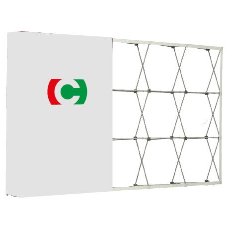 Textilfaltwand