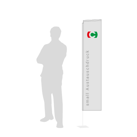 Beachflag Rechteck